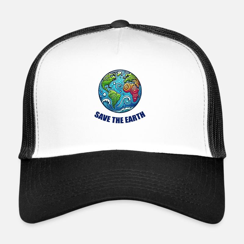 Earth Planet Trucker Cap