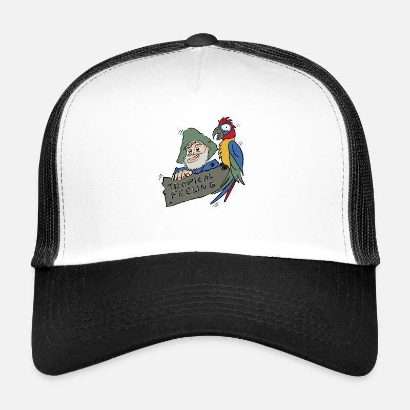Robinson Crusoe Day Trucker Cap