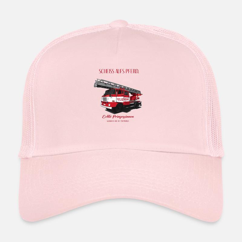 Pompiers // RDA // Illustration Casquette trucker 