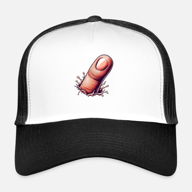 Vintage finger Trucker Cap