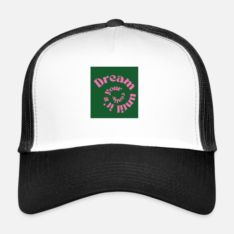 Traum - Trucker Cap - Weiß/Schwarz