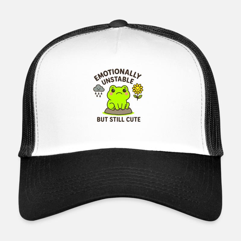 émotionnellement instable - mais toujours mignon Casquette trucker 