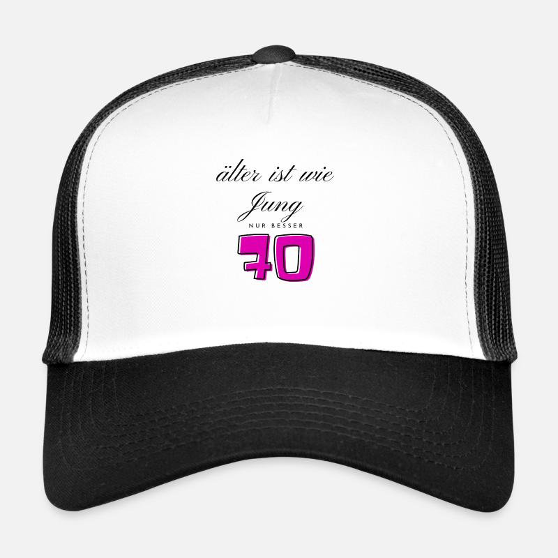 70e anniversaire Casquette trucker 