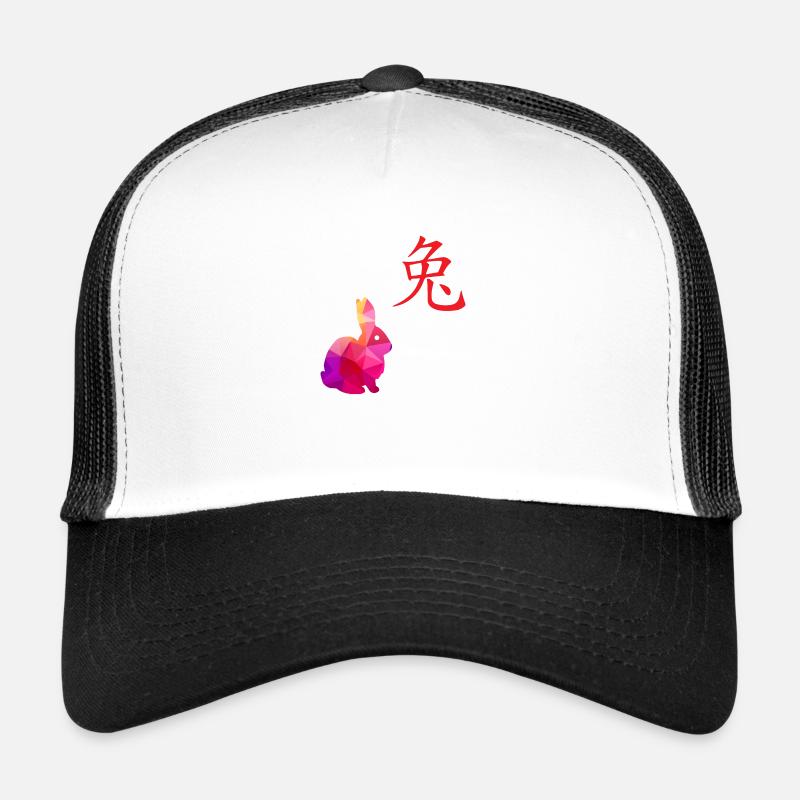 Chinesisches Sternzeichen Hase - Geschenkidee Trucker Cap