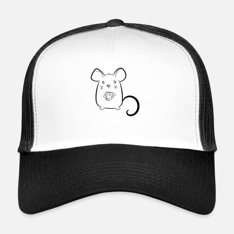 Souris au fromage Casquette trucker 