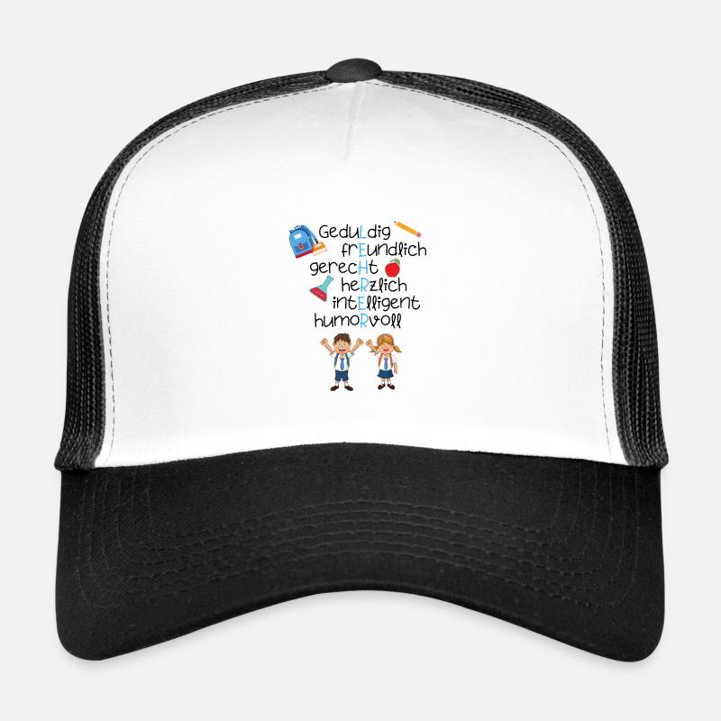 Geschenkidee Lehrer Lehrerin Trucker Cap