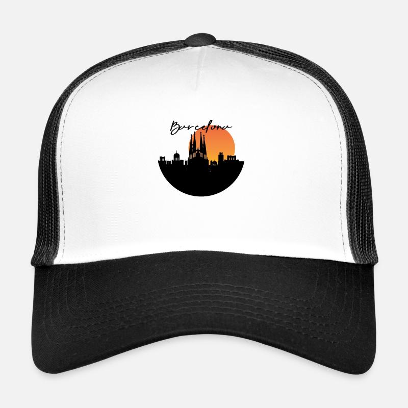 Voyage à Barcelone Casquette trucker 