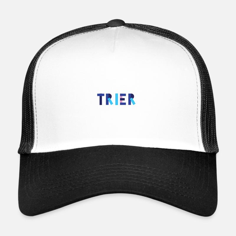 Trier Geometrie Casquette trucker 