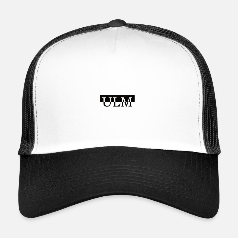 Ulm - Trucker Cap - Weiß/Schwarz