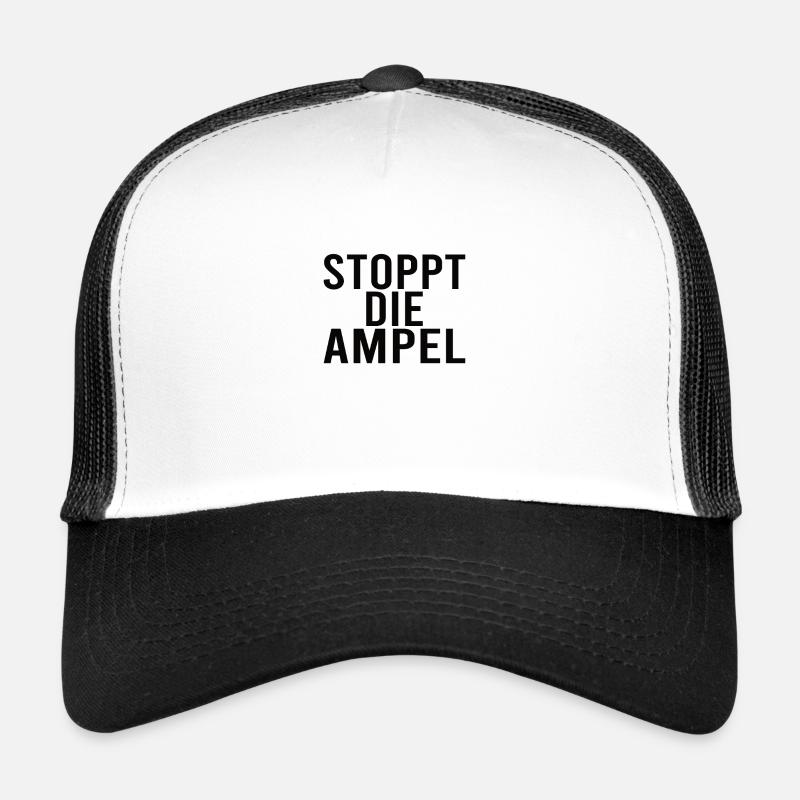 Stops The Traffic Light Climate Change Demonstration Demo Trucker Cap