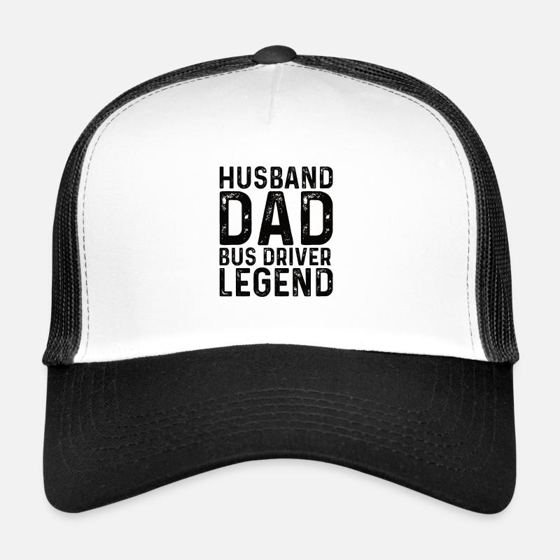 Ehemann Vater Busfahrer Legende Stolzer Busfahrer Trucker Cap