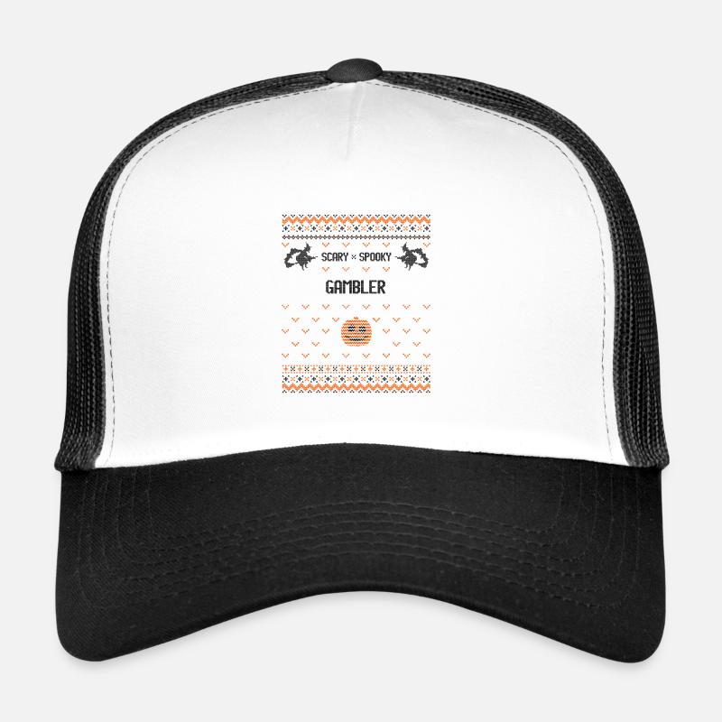 Joueur effrayant et effrayant Casquette trucker 