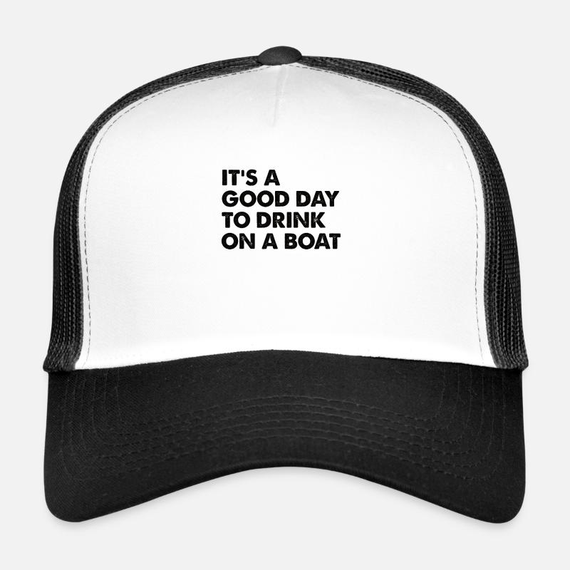 Bateaux de pêche sur le lac Kayak Canoë Été Seehaus Cabine Casquette trucker 
