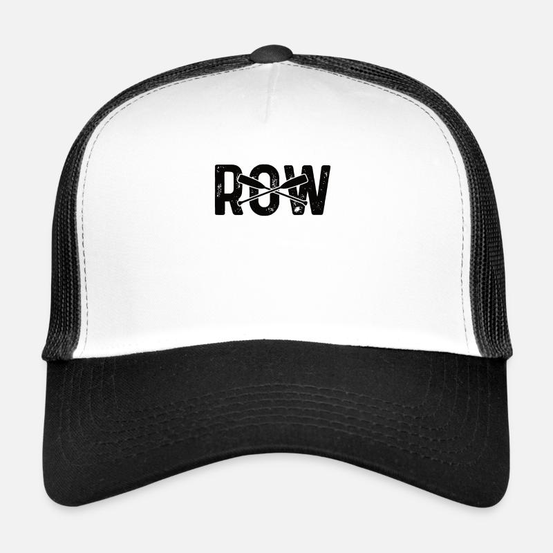 Rudern Trainer Geschenk Ruderer Ruderboot Paddel Trucker Cap