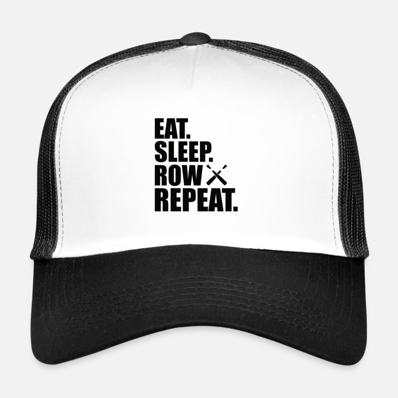 Entraîneur d’aviron Cadeau Rameur Aviron Bateau Paddle Casquette trucker 