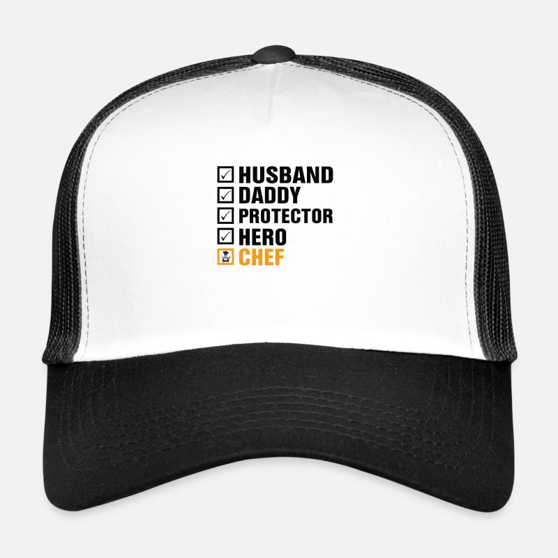 Chef Beanie Chef Cuisine Cinq Étoiles Or 5 Casquette trucker 
