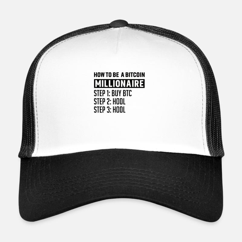 Bitcoin Plan B BTC Satoshi Crypto Hodl Maximalist Casquette trucker 