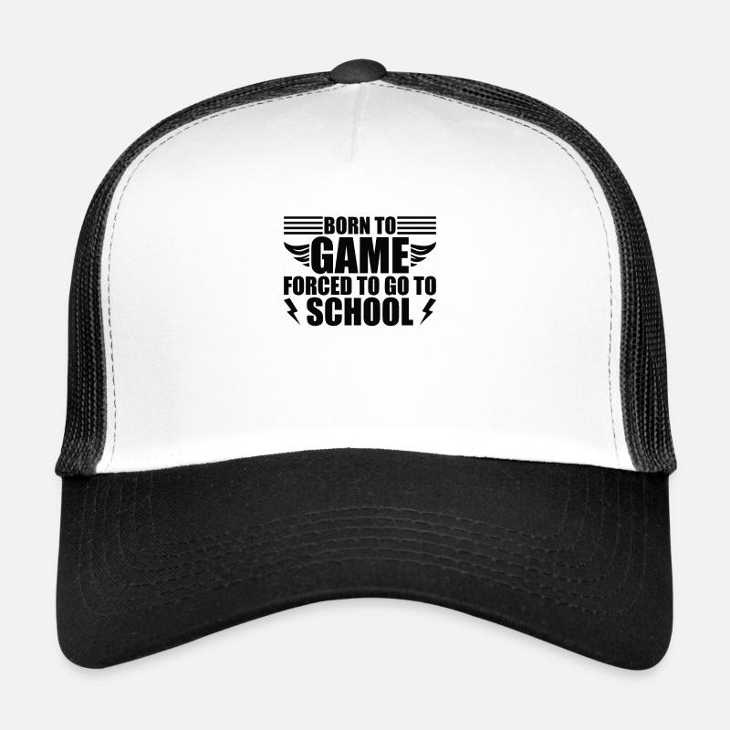 Tagesablauf eines Gamer Zocken Schlafen Trucker Cap