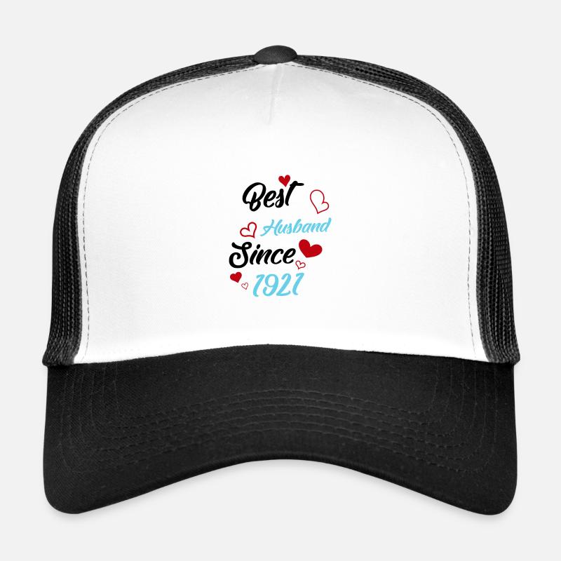 Best Husband Since 1921 Wedding Trucker Cap