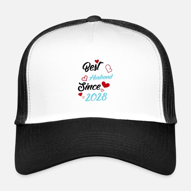 Bester Ehemann seit 2028 Hochzeit Trucker Cap