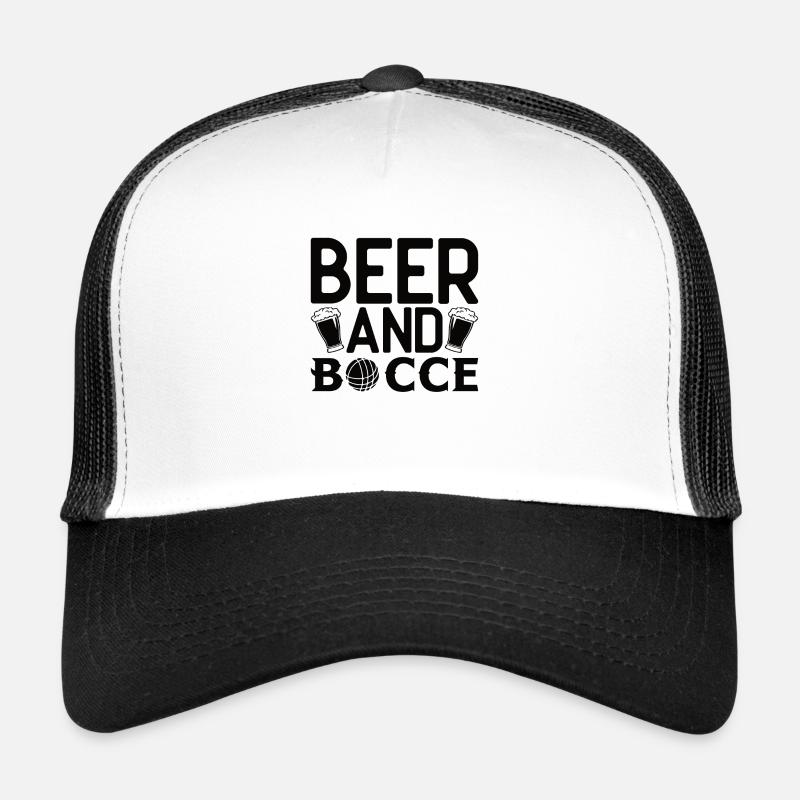 Boccia Bier Geschenk Saufen Alkohol Trucker Cap