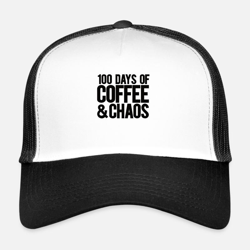 100 days school teacher 100 days kindergarten Trucker Cap