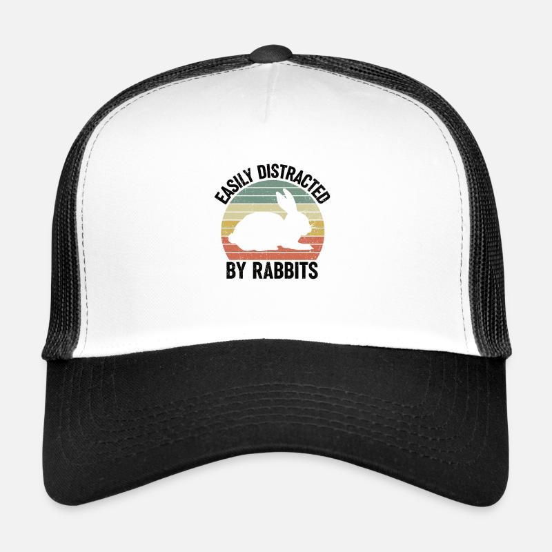 Rabbits Rabbit Owners Carrots Breeders Trucker Cap