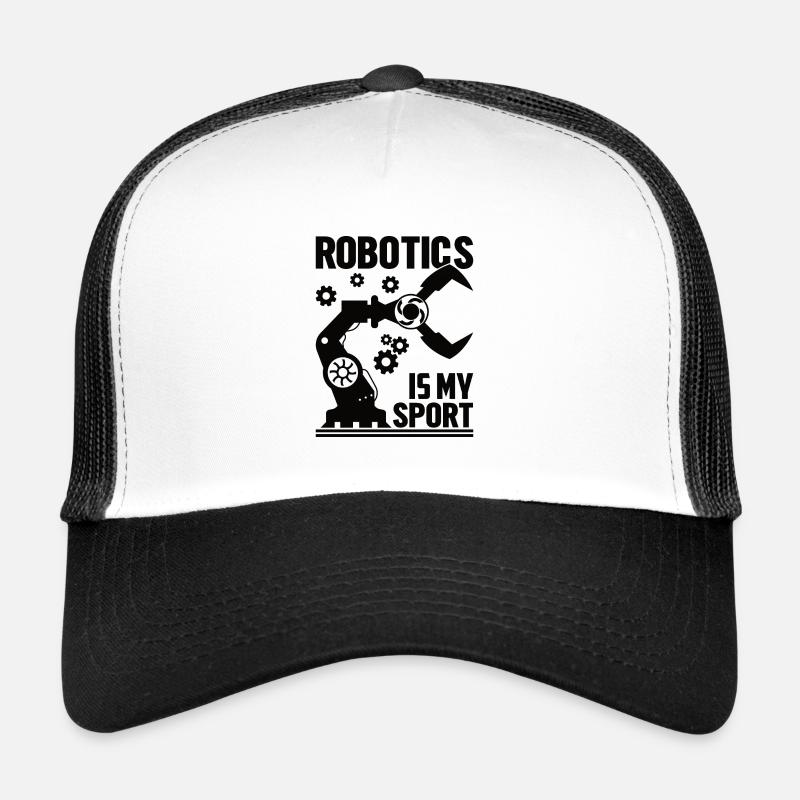 Robot Programmer Automation Technician Trucker Cap