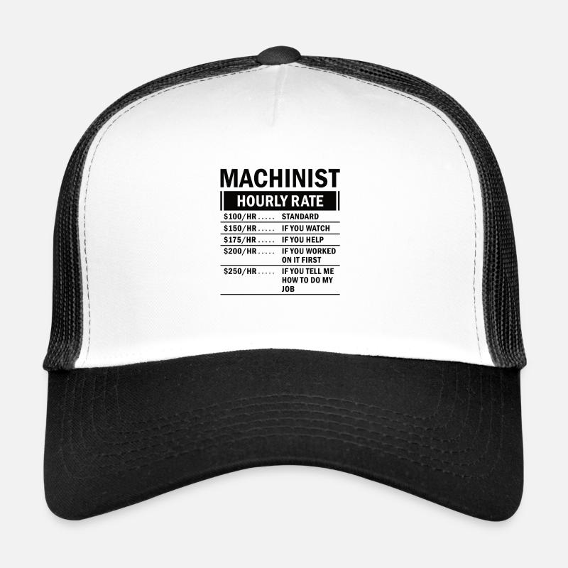 Cadeau d’opérateur d’usine de machine Casquette trucker 