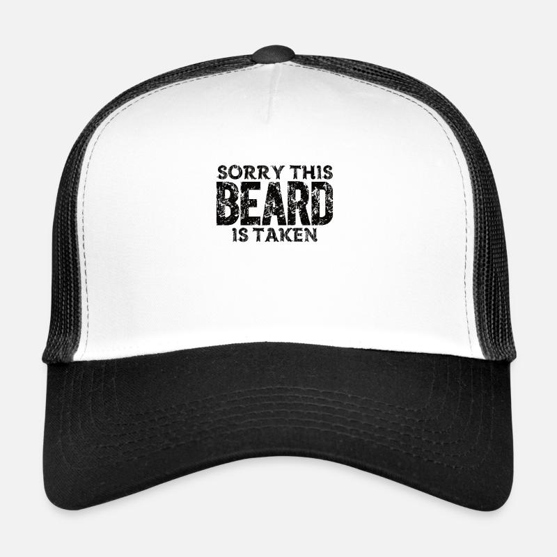 Barbe complète Barbe Barbe Cheveux Relation Ami Casquette trucker 