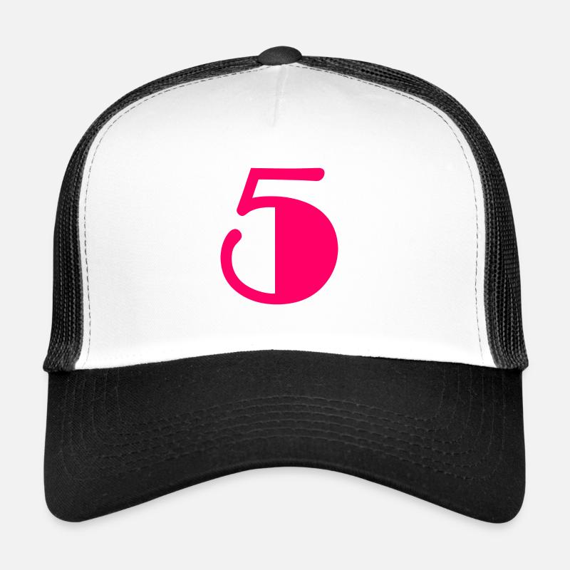 5. 5 ANS. 5e ANNIVERSAIRE. ANNIVERSAIRE 5 ANS Casquette trucker 