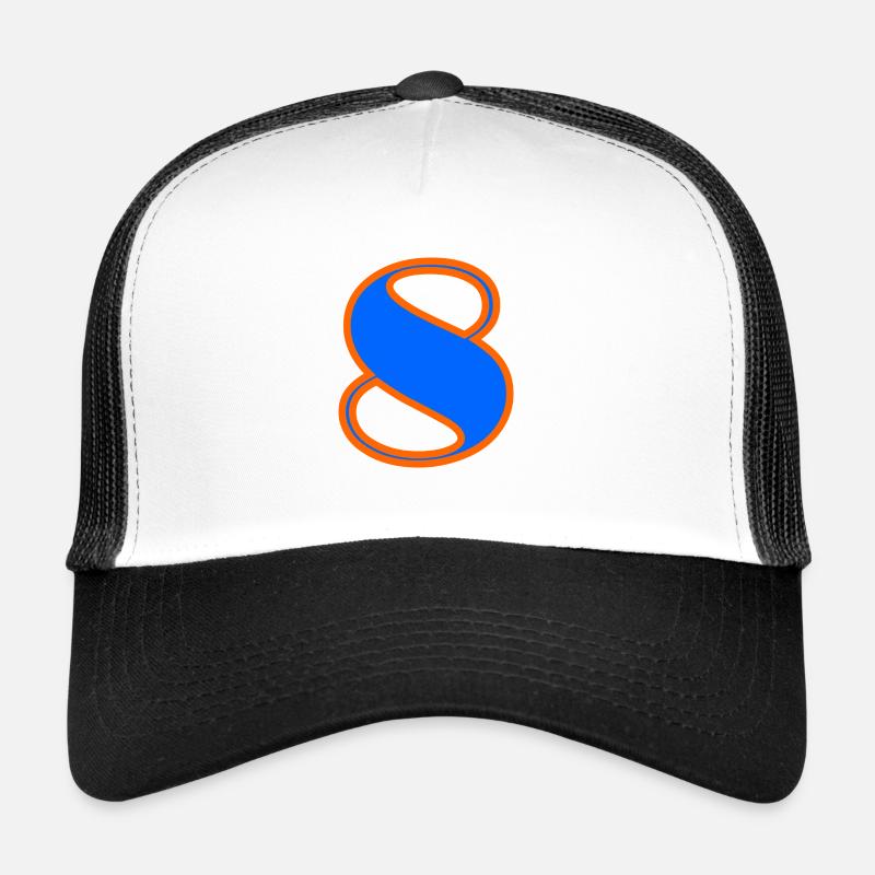 8 ANS. 8e ANNIVERSAIRE. ANNIVERSAIRE 8 ANS. 8 Casquette trucker 