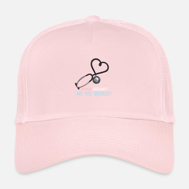 medizinischer Assistent sind Sie ernsthaft Design Trucker Cap