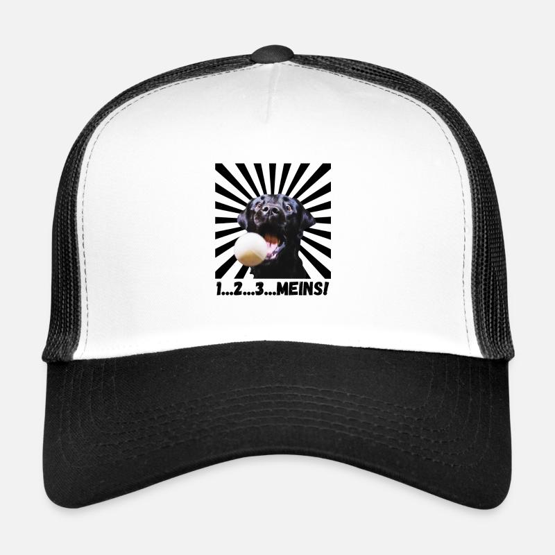 1...2...3...LE MIEN ! - Casquette trucker  - blanc/noir