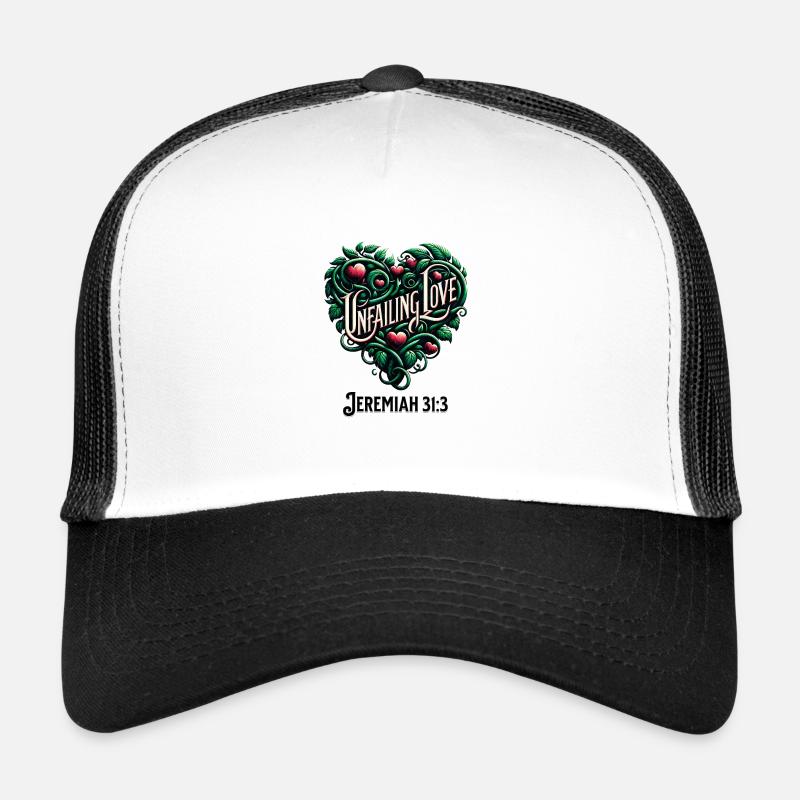 Jérémie 31 :3 Botanique Casquette trucker 