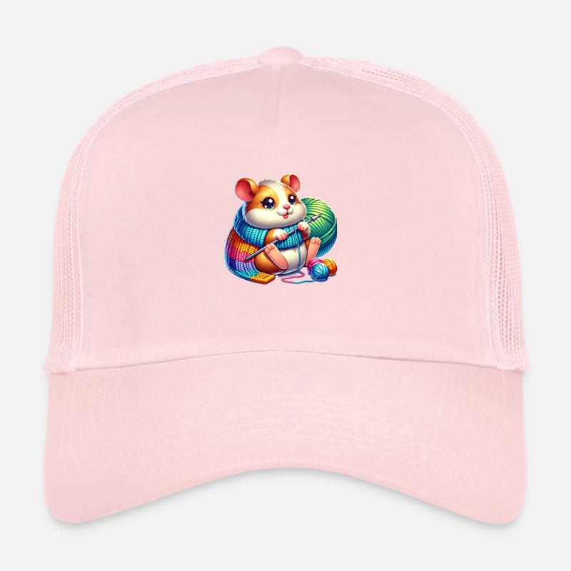 Mignon hamster tricot oeuvre Casquette trucker 