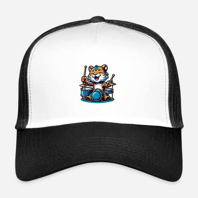 Global - Noir sans Japon Modèle Casquette trucker 