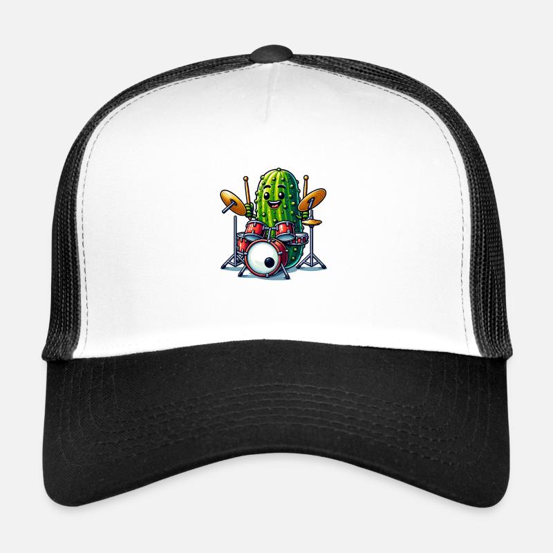 Drôle de tambours cornichon bat musique joyeuse Casquette trucker 