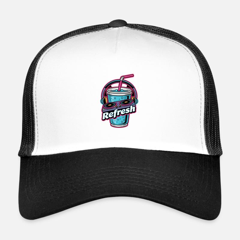 Refreshing DJ Beats for Music Lovers Trucker Cap