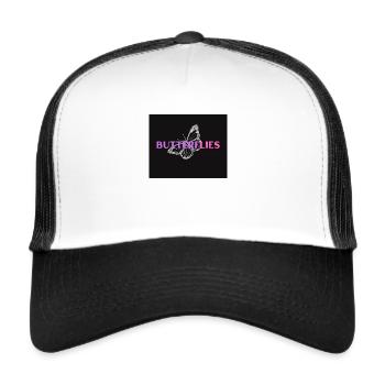 World - Trucker Cap - Weiß/Schwarz - Vorne