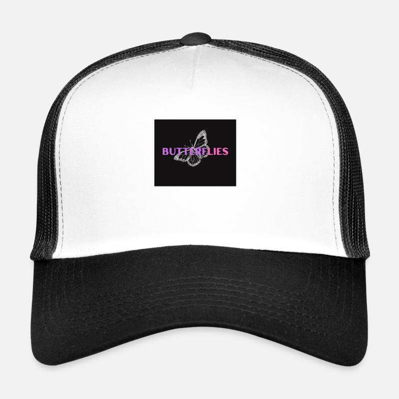 World - Trucker Cap - Weiß/Schwarz