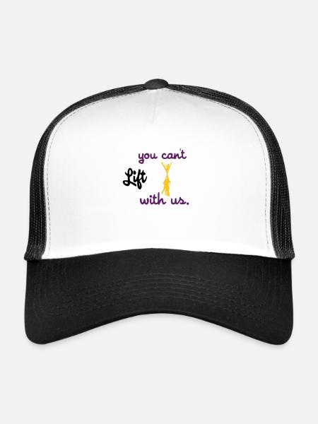 cheerleader - Trucker Cap - Weiß/Schwarz