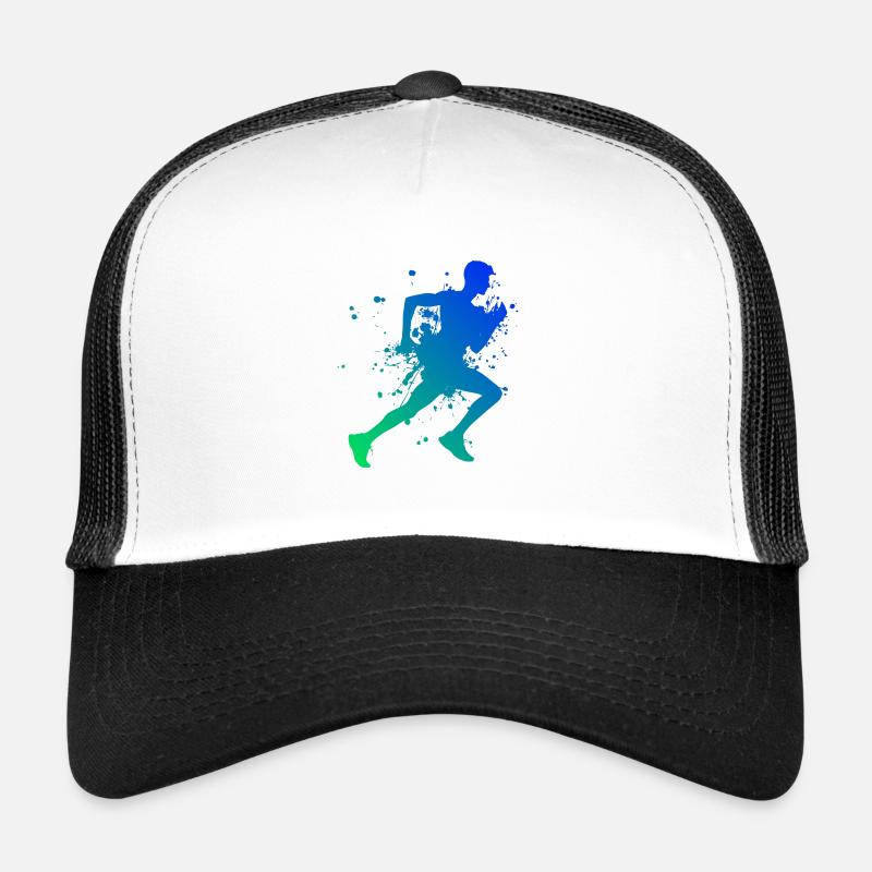 Course de jogging de course de cross-country pour hommes Casquette trucker 
