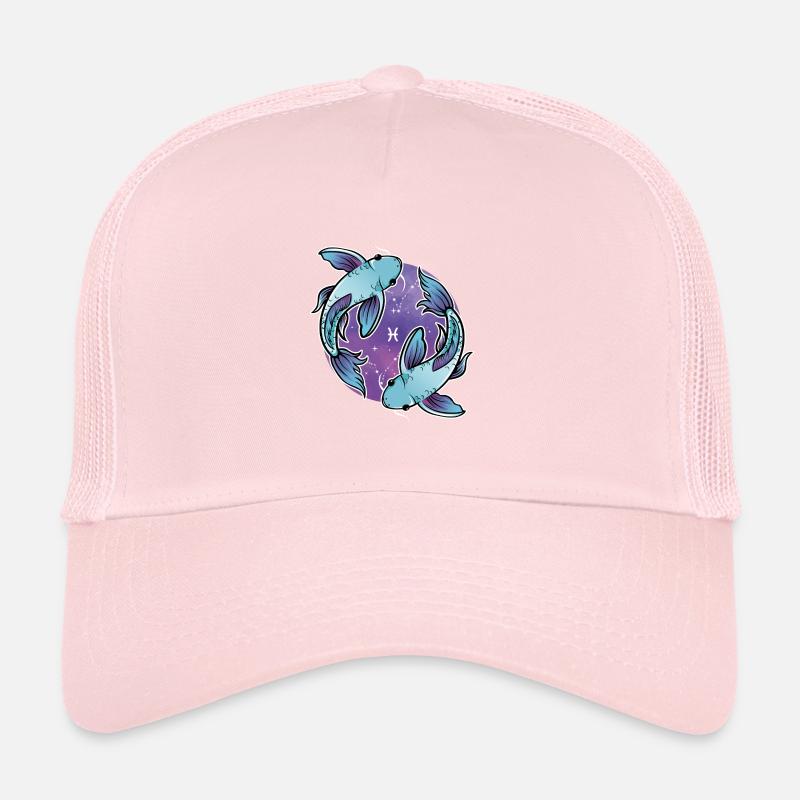Sternzeichen Fisch Trucker Cap