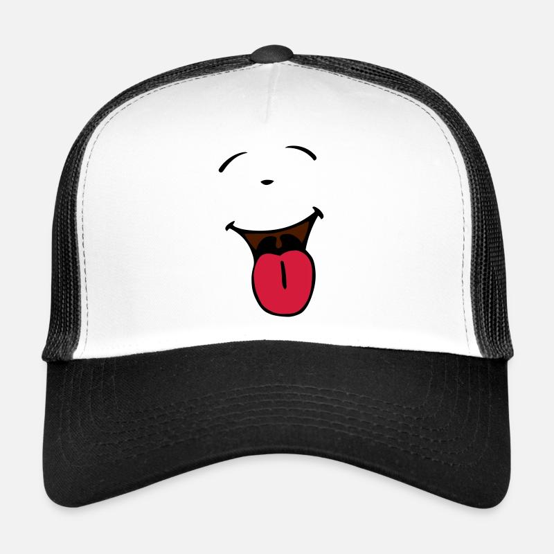 Clown - Casquette trucker  - blanc/noir