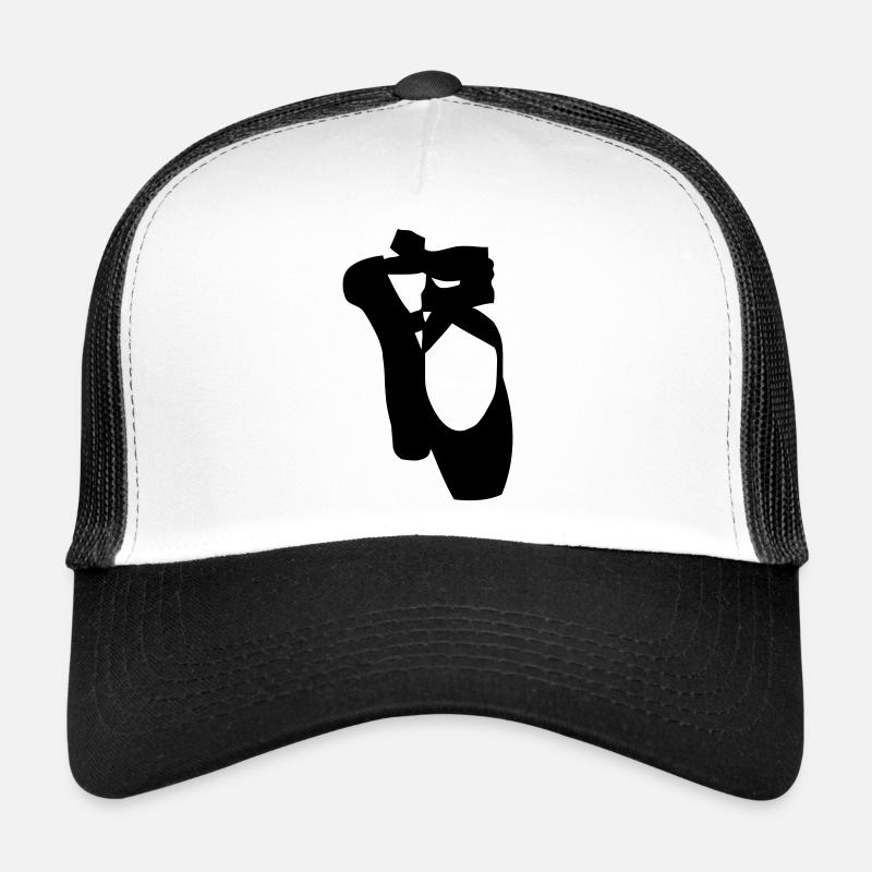 Ballet schuhe - Trucker Cap - Weiß/Schwarz
