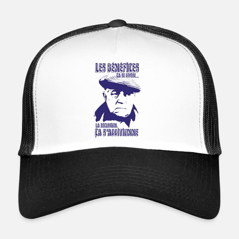 Jean Gabin - Le cave se rebiffe (Bleu) Casquette trucker 