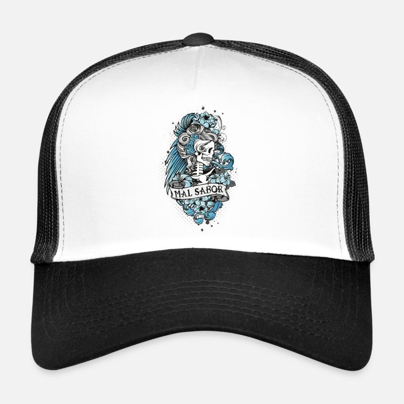 Catrina Tattoo Design Trucker Cap