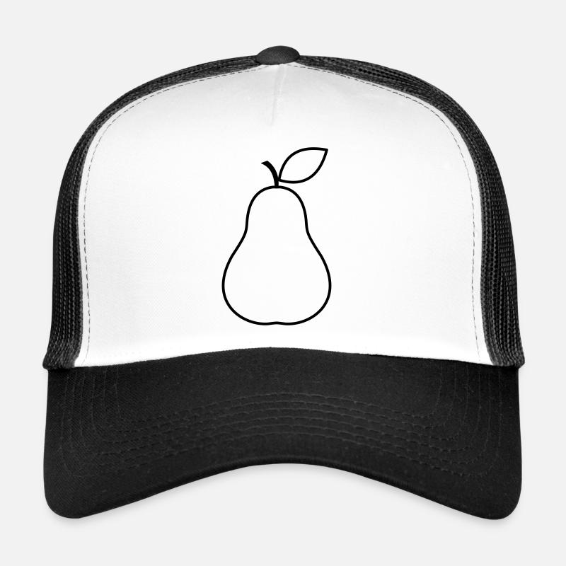 Pear fruit fruit vegan vegetarian fruity Trucker Cap