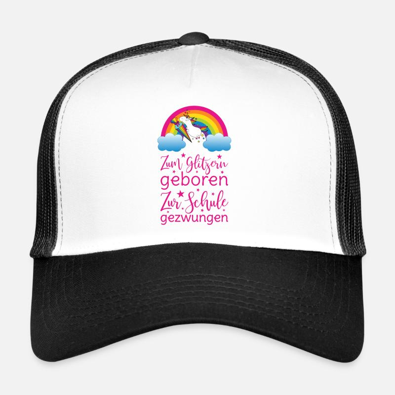 Licorne née à Sparkle forcée d’aller à l’école Casquette trucker 